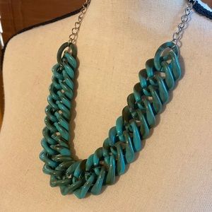 Turquoise necklace w/ matching earrings